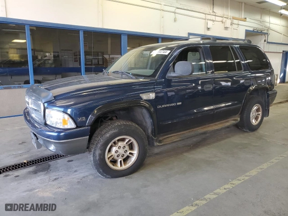 2000 Dodge Durango with VIN 1B4HS28Z8YF215370, listed as a Copart auction lot 78804744 with 200,673 mi miles and Salvage Title. Bid and sale history available at carsss.com. Image 1.