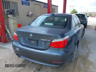 2008 BMW 5 Series 528xi with VIN WBANV13548CZ52379, listed as a IAAI auction lot 42179204 with 152,814 mi miles. Bid and sale history available at carsss.com. Image 4.