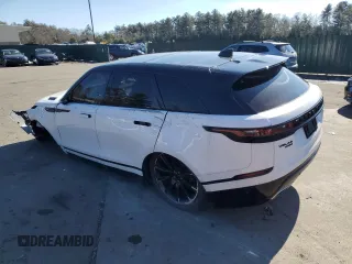 2020 Land Rover Range Rover Velar R-Dynamic S z VIN SALYK2FV3LA272299, wystawiony jako Copart lot #46223925 z przebiegiem 49 587 mil mil oraz Szkoda całkowita • Salvage title. Historia ofert i sprzedaży dostępna na DreamBid. Obrazek 2.