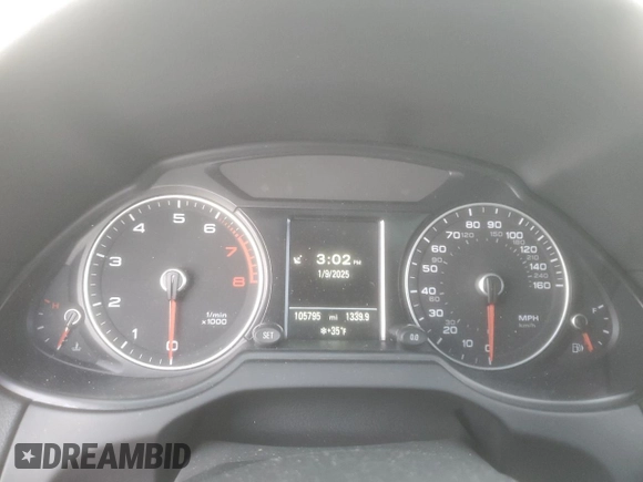 2015 Audi Q5 Premium Plus with VIN WA1LFAFP3FA146489, listed as a Copart auction lot 41491665 with 105,795 mi miles and Salvage title. Bid and sale history available at DreamBid. Image 9.