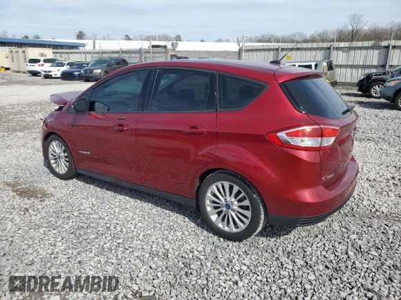 2017 Ford C-Max SE with VIN 1FADP5AU2HL117185, listed as a Copart auction lot 50400125 with 90,133 mi miles and Salvage Title. Bid and sale history available at carsss.com. Image 2.