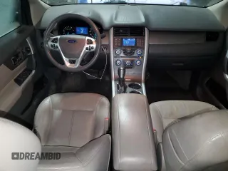 2014 Ford Edge SEL with VIN 2FMDK3JC0EBB38354, listed as a Copart auction lot 43986015 with 104,139 mi miles and Salvage Title. Bid and sale history available at carsss.com. Image 8.