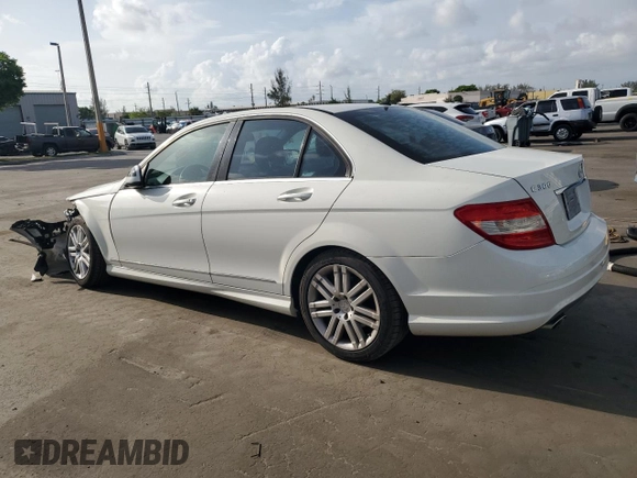 2008 Mercedes-Benz C 300 Sport с VIN WDDGF54X98F193023, выставлен на аукционе Copart как лот 62825395 с пробегом 45 269 миль миль и Списание • Salvage title. История ставок и продаж доступна на DreamBid. Изображение 2.