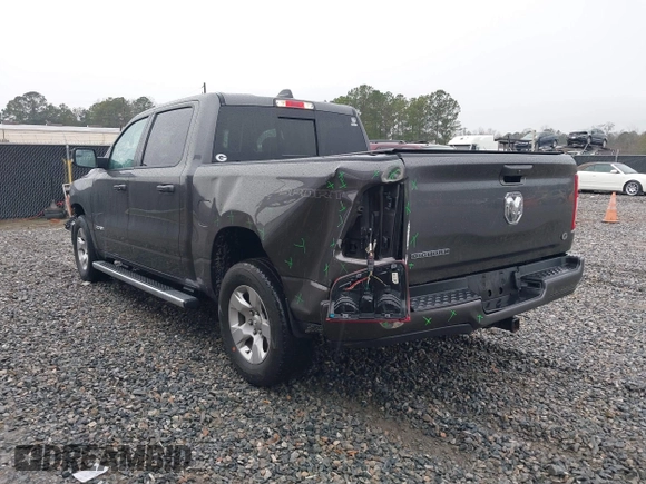 2022 Ram 1500 Big Horn with VIN 1C6RREFG6NN337093, listed as a IAAI auction lot 41619033 with 58,264 mi miles and . Bid and sale history available at DreamBid. Image 3.