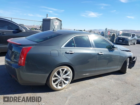 2014 Cadillac ATS Premium with VIN 1G6AE5SX4E0106197, listed as a IAAI auction lot 41720184 with 106,919 mi miles. Bid and sale history available at carsss.com. Image 13.