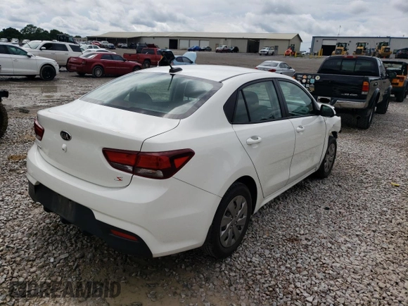2019 Kia Rio S with VIN 3KPA24AB9KE242236, listed as a Copart auction lot 64750774 with 53,616 mi miles and Salvage Title. Bid and sale history available at carsss.com. Image 3.