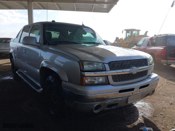 2005 Chevrolet Avalanche Z71 with VIN 3GNEK12Z35G284607, listed as a IAAI auction lot 41868849 with 213,834 mi miles. Bid and sale history available at carsss.com. Image 1.