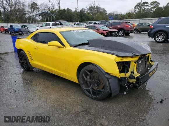 2011 Chevrolet Camaro 2SS with VIN 2G1FT1EW7B9102482, listed as a Copart auction lot 88672435 with 71,285 mi miles and Salvage Title. Bid and sale history available at DreamBid. Image 4.