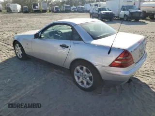 1998 Mercedes-Benz SLK-Class with VIN WDBKK47F6WF059935, listed as a Copart auction lot 77026144 with 0 mi miles and Non Repairable. Bid and sale history available at carsss.com. Image 2.