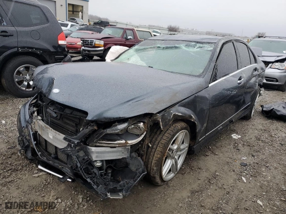 2014 Mercedes-Benz C-Class C 250 Sport with VIN WDDGF4HB4EA929626, listed as a Copart auction lot 43238795 with NaN miles and Salvage Title. Bid and sale history available at carsss.com. Image 1.