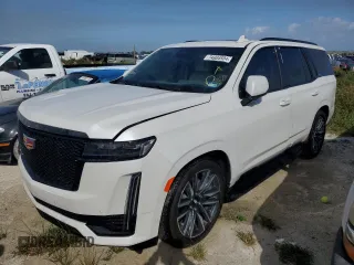 2024 Cadillac Escalade 4WD Sport Platinum z VIN 1GYS4GKL8RR160286, wystawiony jako Copart lot #74904504 z przebiegiem 3 644 mil mil oraz Szkoda całkowita • Salvage title. Historia ofert i sprzedaży dostępna na DreamBid. Obrazek 1.