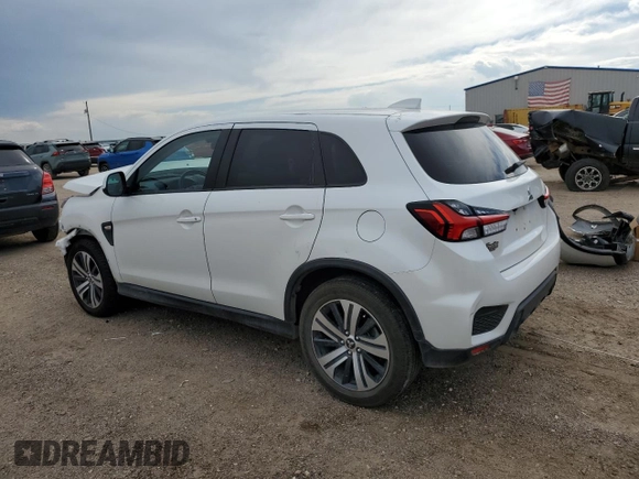 2021 Mitsubishi Outlander ES with VIN JA4APUAU5MU014560, listed as a Copart auction lot 55148675 with 54,469 mi miles and Salvage title. Bid and sale history available at DreamBid. Image 2.