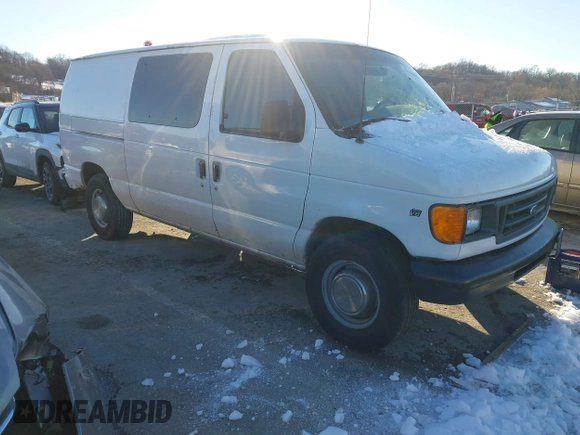 2003 Ford Econoline Cargo Commercial with VIN 1FTNE24L23HA66109, listed as a IAAI auction lot 41218259 with 240,390 mi miles and . Bid and sale history available at carsss.com. Image 1.
