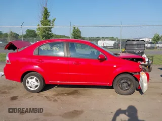 2007 Chevrolet Aveo LS with VIN KL1TD56617B045173, listed as a IAAI auction lot 42420476 with 88,524 mi miles and . Bid and sale history available at DreamBid. Image 14.
