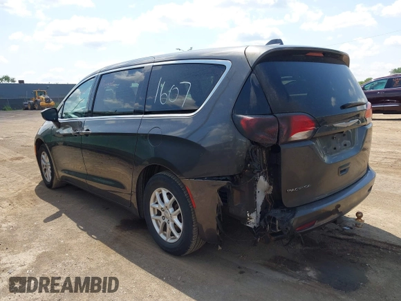 2017 Chrysler Pacifica Touring with VIN 2C4RC1DG1HR571607, listed as a IAAI auction lot 42454025 with 130,601 mi miles and . Bid and sale history available at DreamBid. Image 3.