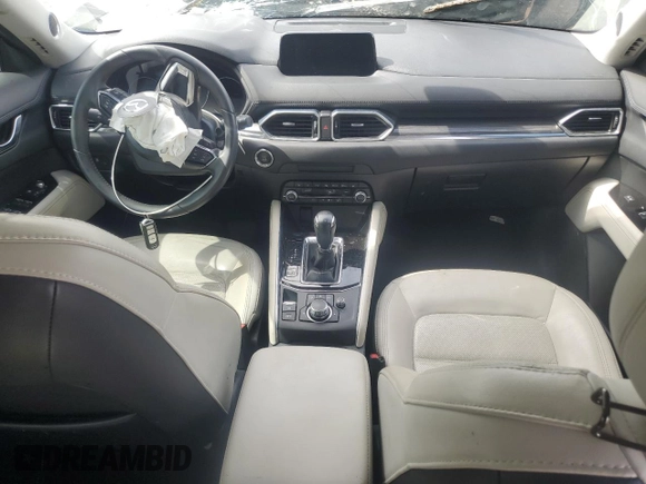 2019 Mazda CX-5 Grand Touring with VIN JM3KFBDM8K0620086, listed as a Copart auction lot 56211995 with Not provided miles and Non repairable. Bid and sale history available at DreamBid. Image 8.