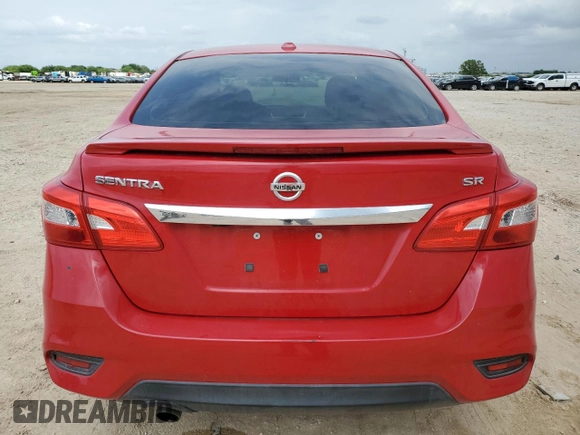 2016 Nissan Sentra SR with VIN 3N1AB7AP3GY270717, listed as a Copart auction lot 54581265 with 88,149 mi miles and Salvage Title. Bid and sale history available at DreamBid. Image 6.