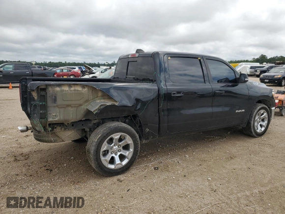 2021 Ram 1500 Big Horn z VIN 1C6RREFT4MN750643, wystawiony jako Copart lot #55787175 z przebiegiem 102 014 mil mil oraz Szkoda całkowita • Salvage title. Historia ofert i sprzedaży dostępna na DreamBid. Obrazek 3.