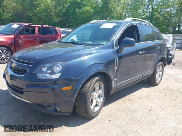 2015 Chevrolet Captiva Sport LT with VIN 3GNAL3EK8FS517269, listed as a IAAI auction lot 42122748 with 123,229 mi miles and . Bid and sale history available at carsss.com. Image 2.
