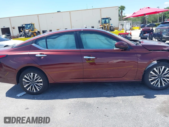 2023 Nissan Altima 2.5 SV with VIN 1N4BL4DV9PN360495, listed as a IAAI auction lot 42037083 with 56,788 mi miles. Bid and sale history available at carsss.com. Image 13.