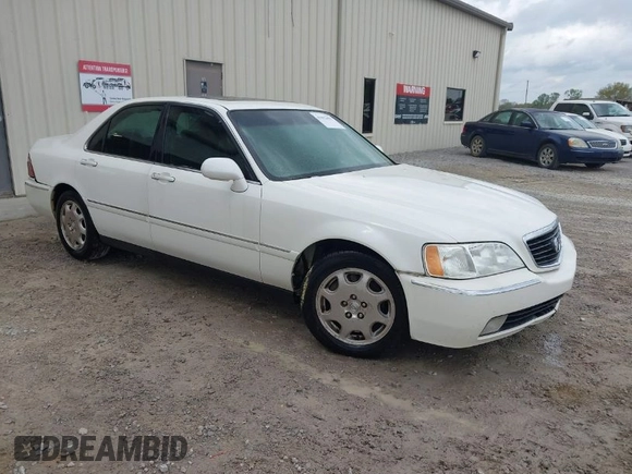 2000 Acura RL with VIN JH4KA9653YC007191, listed as a IAAI auction lot 41952433 with 1 mi miles. Bid and sale history available at carsss.com. Image 1.
