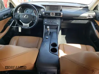 2015 Lexus IS 250 with VIN JTHCF1D21F5023746, listed as a Copart auction lot 54136965 with 74,157 mi miles and Salvage title. Bid and sale history available at DreamBid. Image 8.