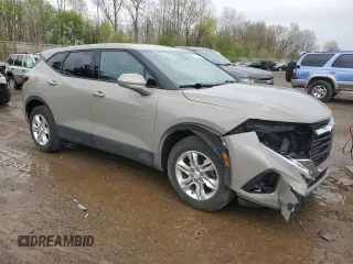 2021 Chevrolet Blazer LT z VIN 3GNKBCRS0MS567338, wystawiony jako Copart lot #55032155 z przebiegiem 50 202 mil mil oraz Szkoda całkowita • Salvage title. Historia ofert i sprzedaży dostępna na DreamBid. Obrazek 4.