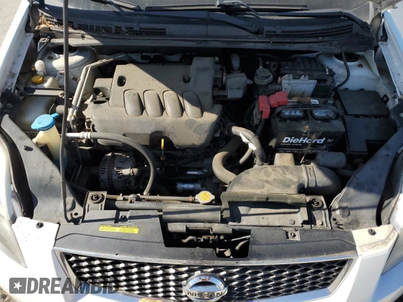 2011 Nissan Sentra SR with VIN 3N1AB6AP8BL696869, listed as a Copart auction lot 53553805 with 112,761 mi miles and Salvage Title. Bid and sale history available at DreamBid. Image 12.