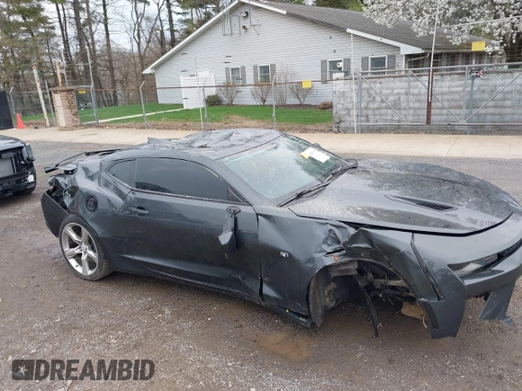 2018 Chevrolet Camaro 1SS with VIN 1G1FF1R76J0112083, listed as a IAAI auction lot 41963355 with 44,548 mi miles and . Bid and sale history available at DreamBid. Image 6.