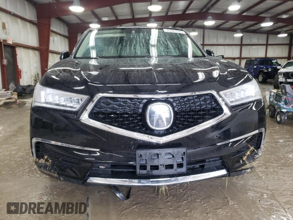2017 Acura MDX with VIN 5FRYD4H31HB027085, listed as a Copart auction lot 45083345 with 195,042 mi miles and Salvage Title. Bid and sale history available at carsss.com. Image 5.