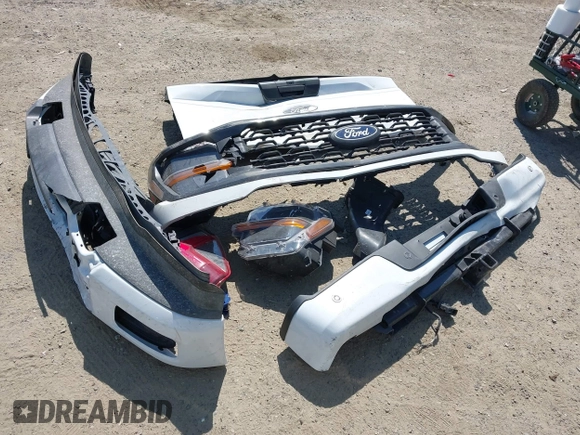 2024 Ford F-150 with VIN 1FTEX2LP1RKD38773, listed as a IAAI auction lot 41973683 with 7,538 mi miles and . Bid and sale history available at DreamBid. Image 12.