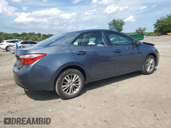 2014 Toyota Corolla L with VIN 2T1BURHE9EC022853, listed as a Copart auction lot 61754355 with 170,286 mi miles and Salvage title. Bid and sale history available at DreamBid. Image 3.