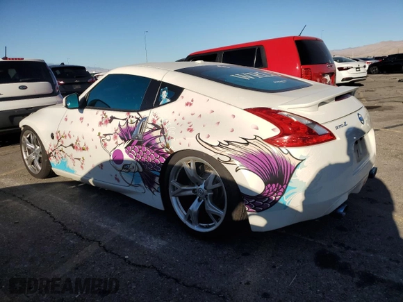 2011 Nissan 370Z Touring with VIN JN1AZ4EH7BM550505, listed as a Copart auction lot 88488365 with 87,016 mi miles and Salvage Title. Bid and sale history available at carsss.com. Image 2.