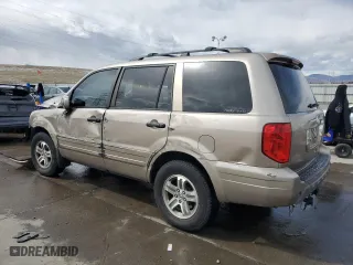 2004 Honda Pilot EX with VIN 2HKYF18544H559034, listed as a Copart auction lot 49908515 with 206,427 mi miles and Salvage Title. Bid and sale history available at carsss.com. Image 2.