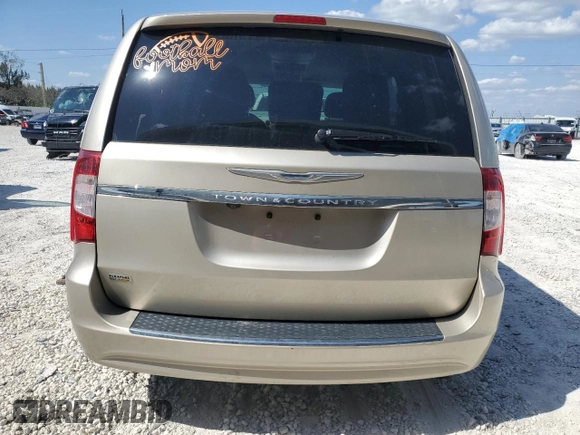 2015 Chrysler Town & Country Touring with VIN 2C4RC1BG6FR706709, listed as a Copart auction lot 51966075 with 112,650 mi miles and Salvage Title. Bid and sale history available at carsss.com. Image 6.
