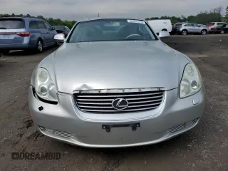 2002 Lexus SC 430 z VIN JTHFN48Y020004760, wystawiony jako Copart lot #56487275 z przebiegiem 136 275 mil mil oraz Szkody całkowita. Historia ofert i sprzedaży dostępna na DreamBid. Obrazek 5.
