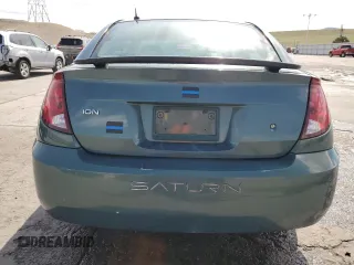 2006 Saturn ION with VIN 1G8AJ58F46Z140025, listed as a Copart auction lot 52098775 with 138,121 mi miles and Salvage Title. Bid and sale history available at carsss.com. Image 6.
