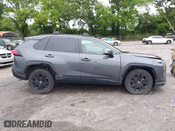 2022 Toyota RAV4 Hybrid SE with VIN 2T3T6RFV6NW036068, listed as a IAAI auction lot 42344831 with 44,801 mi miles and . Bid and sale history available at DreamBid. Image 13.