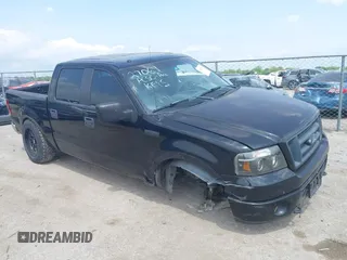 2006 Ford F-150 XLT with VIN 1FTPW14VX6FB07393, listed as a IAAI auction lot 42125164 with 190,206 mi miles and . Bid and sale history available at DreamBid. Image 1.