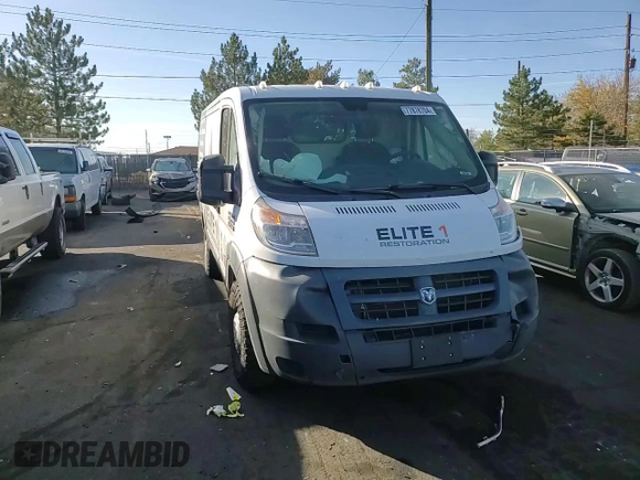 2016 Ram ProMaster Cargo with VIN 3C6TRVAG2GE110441, listed as a Copart auction lot 77878704 with 209,205 mi miles and Salvage Title. Bid and sale history available at DreamBid. Image 12.