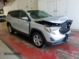 2020 GMC Terrain SLE with VIN 3GKALTEV1LL187312, listed as a Copart auction lot 59490985 with 40,359 mi miles and Salvage title. Bid and sale history available at DreamBid. Image 4.