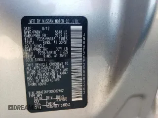 2013 Nissan Quest LE z VIN JN8AE2KP3D9062462, wystawiony jako Copart lot #60337995 z przebiegiem 152 638 mil mil oraz Szkoda całkowita • Salvage title. Historia ofert i sprzedaży dostępna na DreamBid. Obrazek 13.