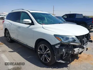 2017 Nissan Pathfinder SV with VIN 5N1DR2MN9HC648032, listed as a IAAI auction lot 42063253 with 109,862 mi miles and . Bid and sale history available at DreamBid. Image 1.