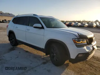 2018 Volkswagen Atlas SEL with VIN 1V2MR2CA2JC526426, listed as a Copart auction lot 48944265 with 102,938 mi miles and Salvage title. Bid and sale history available at DreamBid. Image 4.