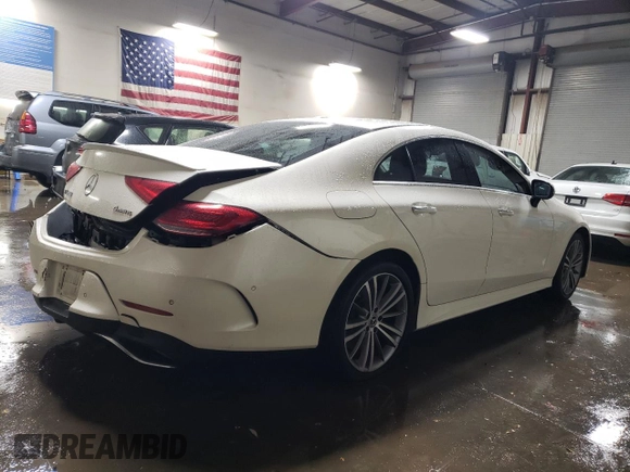 2019 Mercedes-Benz CLS with VIN WDD2J5KB5KA037050, listed as a Copart auction lot 79650514 with 71,981 mi miles and Salvage Title. Bid and sale history available at carsss.com. Image 3.
