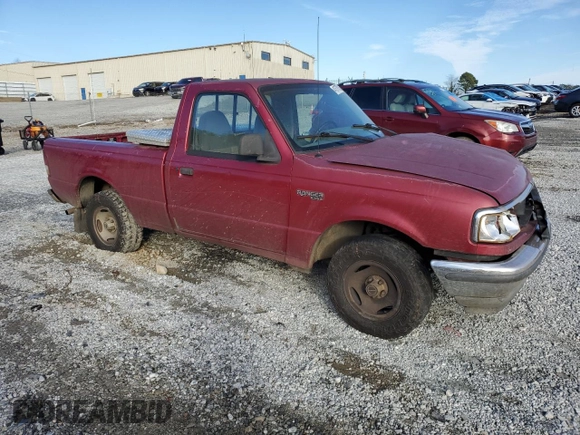 1993 Ford Ranger Splash with VIN 1FTCR10A8PTA95059, listed as a Copart auction lot 41577815 with 22,237 mi miles and Salvage title. Bid and sale history available at DreamBid. Image 4.