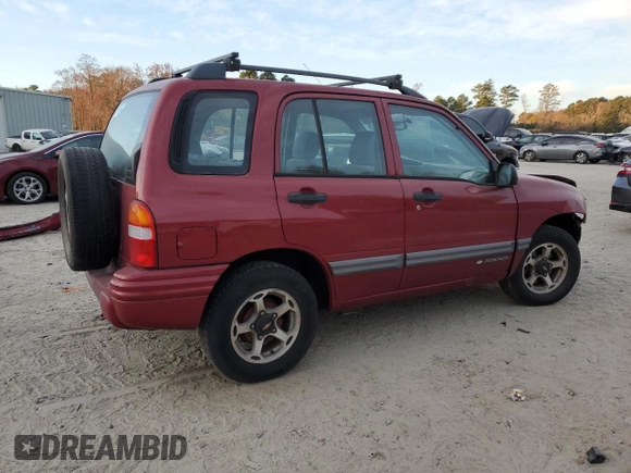 2000 Chevrolet Tracker z VIN 2CNBE13C4Y6944341, wystawiony jako Copart lot #81930714 z przebiegiem 109 501 mil mil oraz Szkoda całkowita • Salvage title. Historia ofert i sprzedaży dostępna na DreamBid. Obrazek 3.