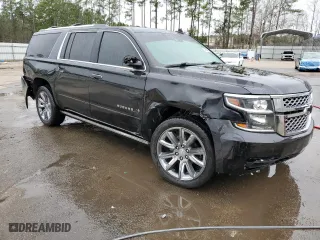 2018 Chevrolet Suburban Premier with VIN 1GNSCJKC0JR226427, listed as a Copart auction lot 45642655 with 118,421 mi miles and Salvage Title. Bid and sale history available at carsss.com. Image 4.