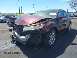 2010 Acura TL Tech with VIN 19UUA8F56AA007838, listed as a IAAI auction lot 41803438 with 182,780 mi miles. Bid and sale history available at carsss.com. Image 2.
