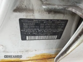 2008 Hyundai Azera Limited с VIN KMHFC46F18A306212, выставлен на аукционе IAAI как лот 42025792 с пробегом 230 350 миль миль и . История ставок и продаж доступна на DreamBid. Изображение 9.